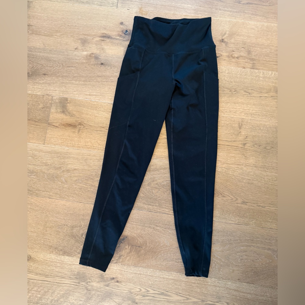 American Eagle Black 'The Everything' Pocket Leggings
